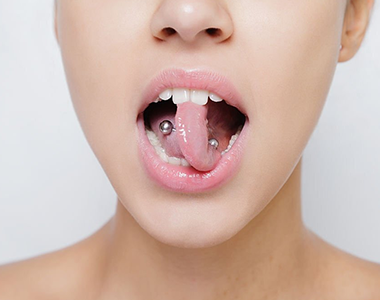 Cool shop tongue piercings